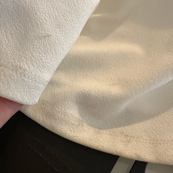 NWT Anthropologie The Maya Ruched Cowl Neck Dress White Size 1 X ** - Picture 10 of 13